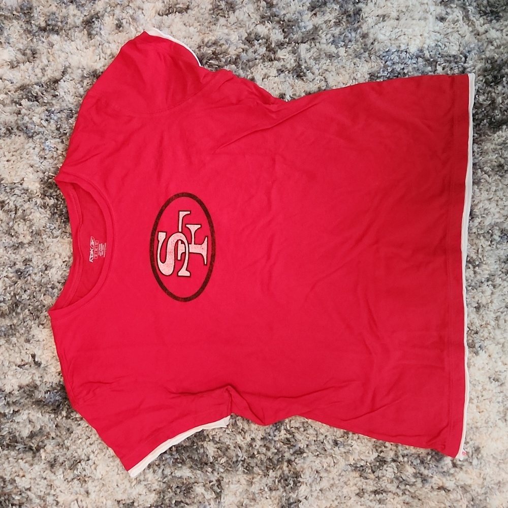 Women's Reebok size XL 49ers tee shirt